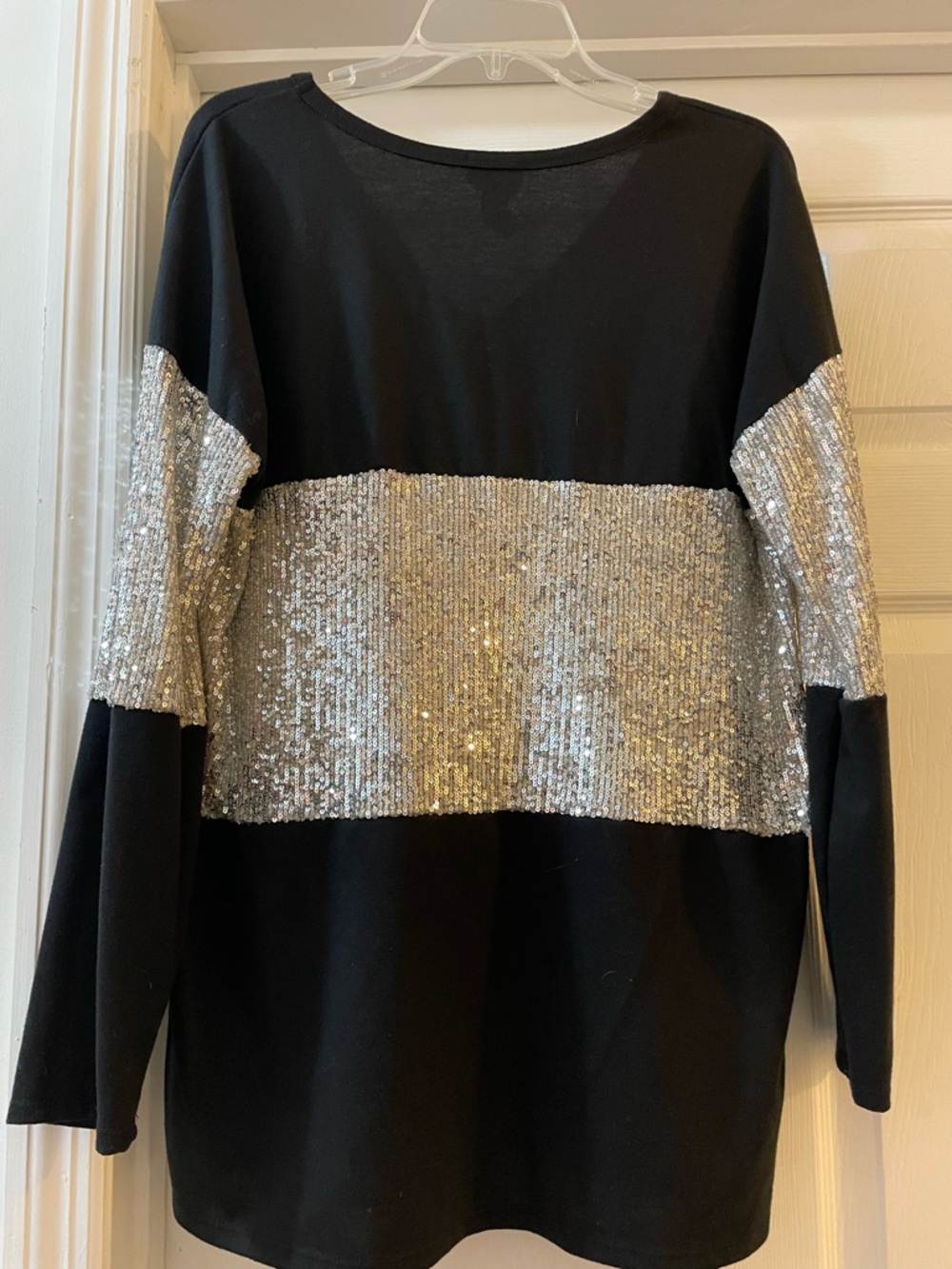 BiBi Black Knit Top with Pink Star Logo (0004) - Picture 2 of 3